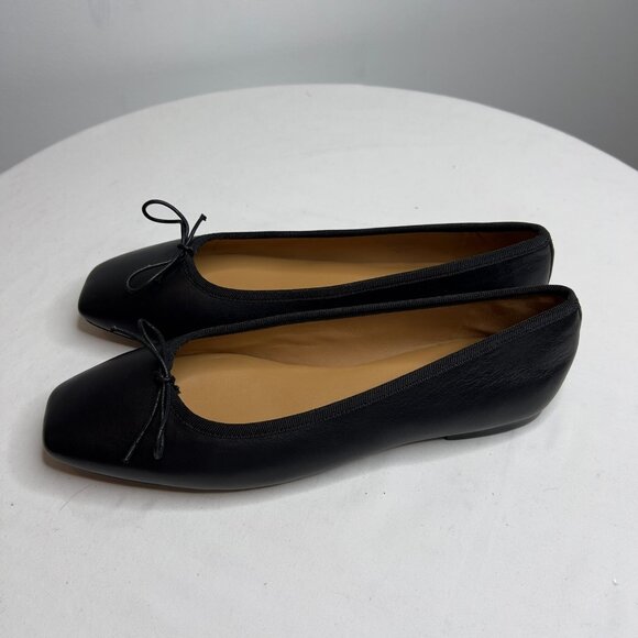 Madewell Womens $110 The Anelise Ballet Flat Black Size 9.5 NN901 NEW - Picture 4 of 11